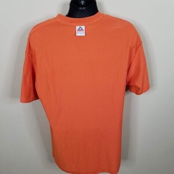 Scorpion King T Shirt Size XL Movie Promo The Rock Dwayne Johnson Orange - Picture 6 of 6